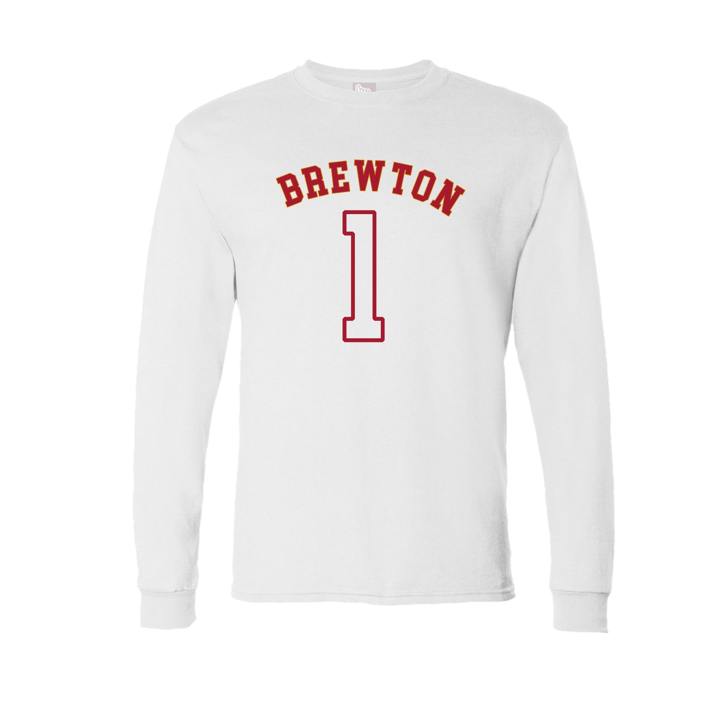 Long Sleeve Tee — Shirsey Arch in White