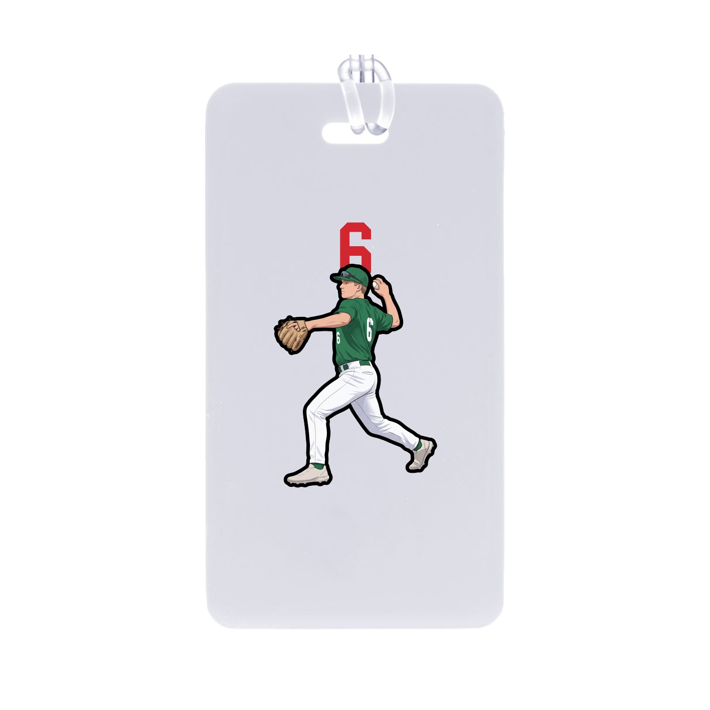 Bag Tag — Number Top in Classic