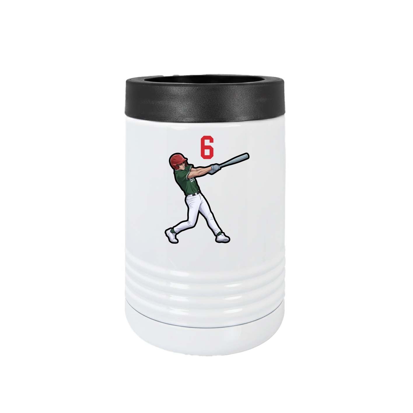 Beverage Holder — Number Top in White