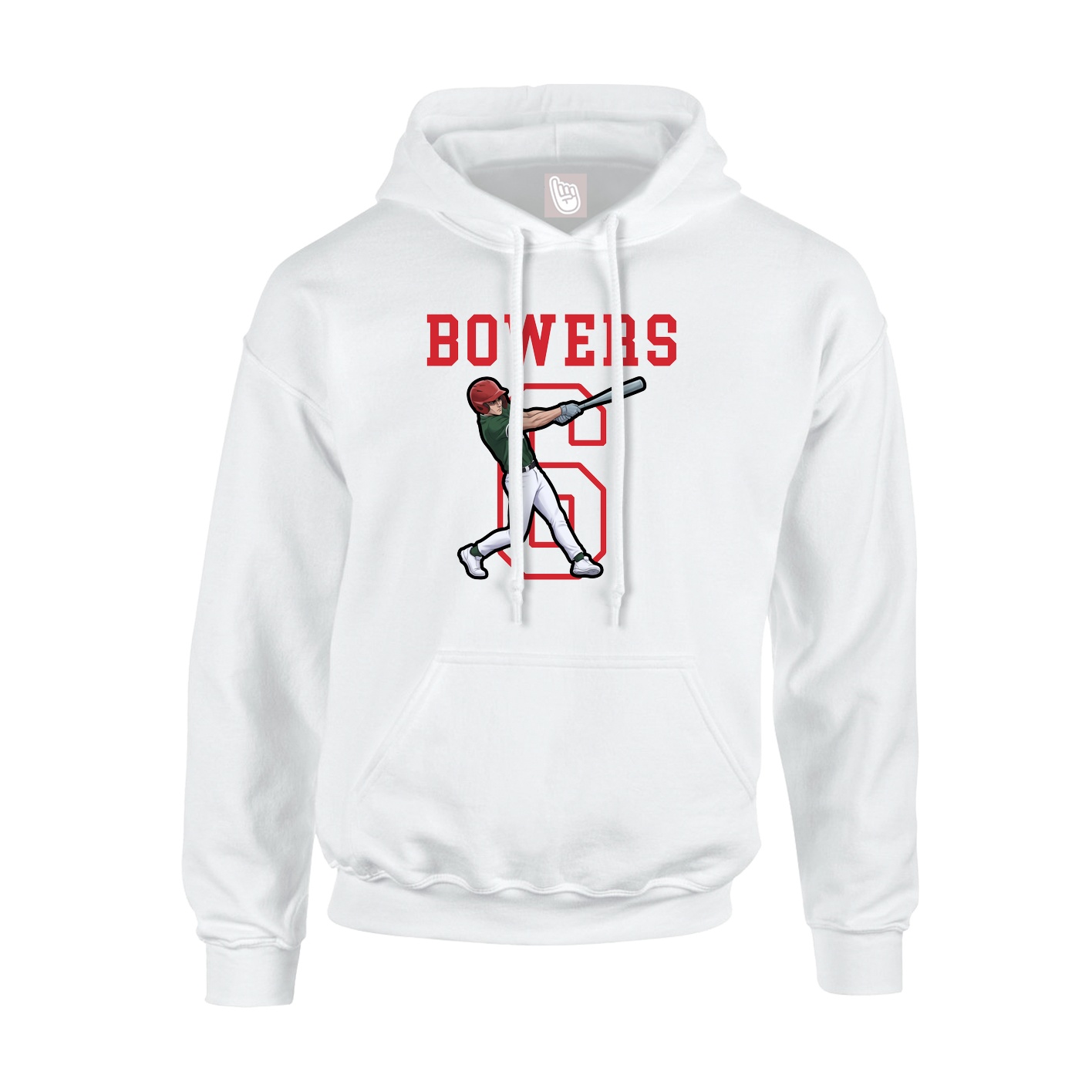 Youth Hoodie — Shirsey in White