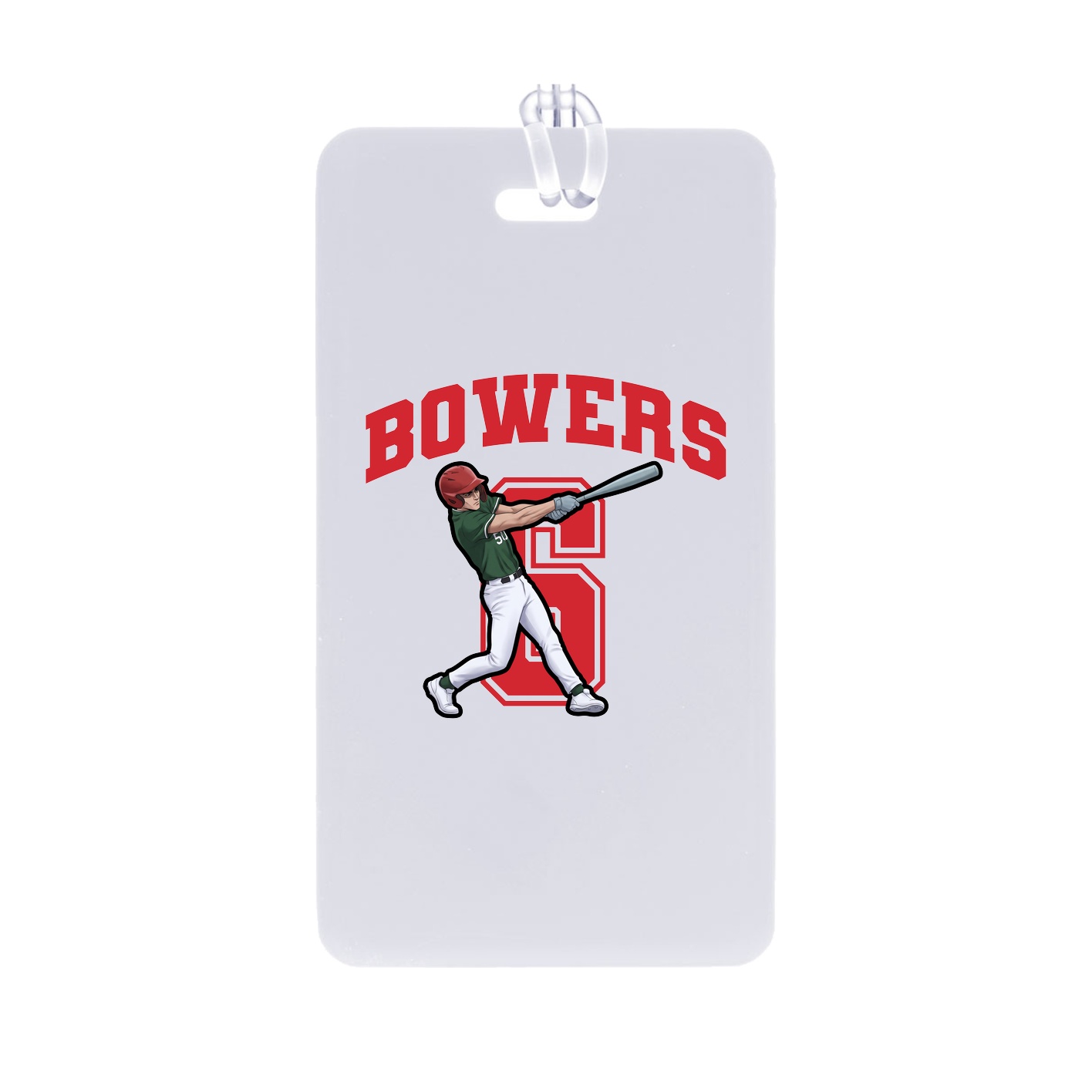 Bag Tag — Number in Classic
